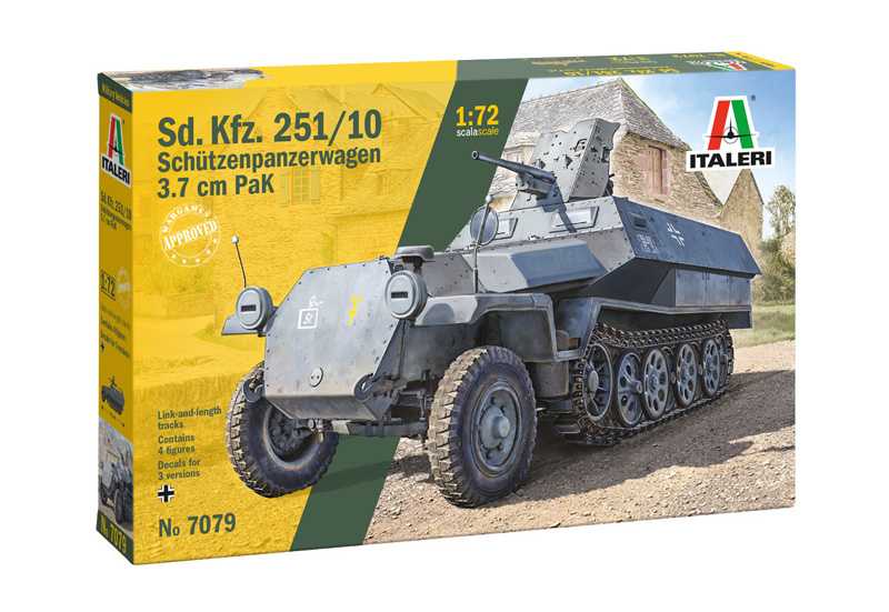 Italeri - 7079 - Sd.Kfz. 251 /10 1:72
