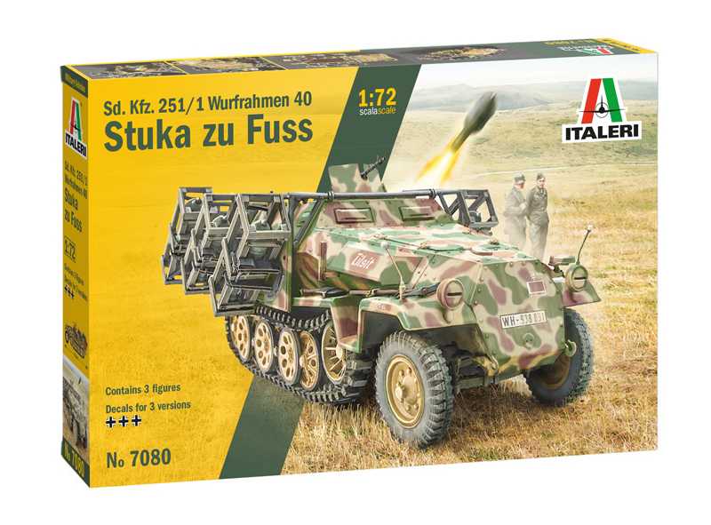 Italeri - 7080 - Sd. Kfz. 251/1 Wurfrahmen Stuka zu Fuss 1:72