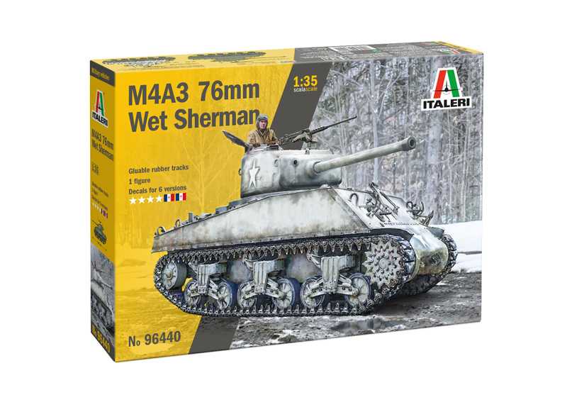 Italeri - 96440 - Sherman M4A3 Wet 1:35
