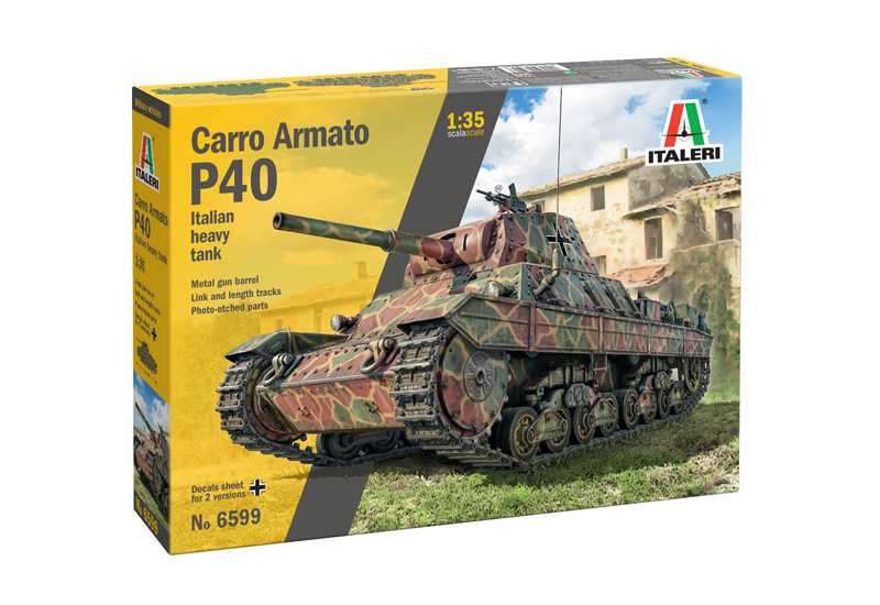 Italeri - 6599 - CARRO ARMATO P 40 1:35