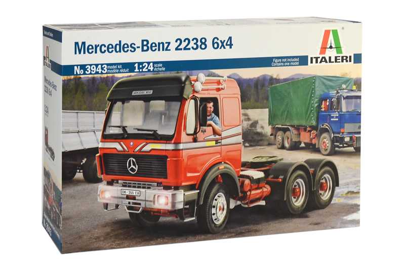 Italeri - 3943 - Mercedes-Benz 2238 6x4 1:24