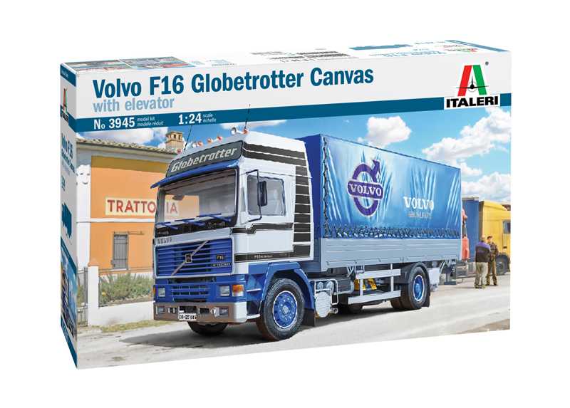 Italeri - 3945 - VOLVO F16 Globetrotter Canvas 1:24