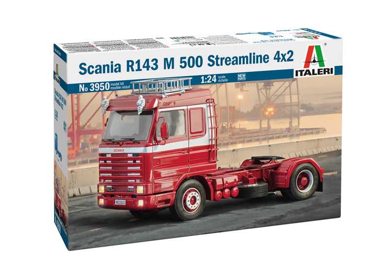 Italeri - 3950 - Scania R143 M500 Streamline 4x2 1:24