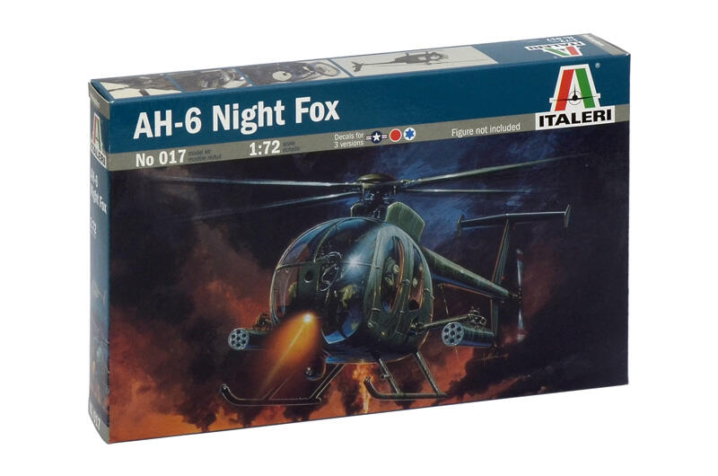 Italeri - 0017 - AH-6 NIGHT FOX 1:72