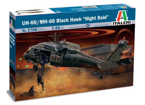Italeri - 2706 - UH-60/MH-60 NIGHT RAID 1:48