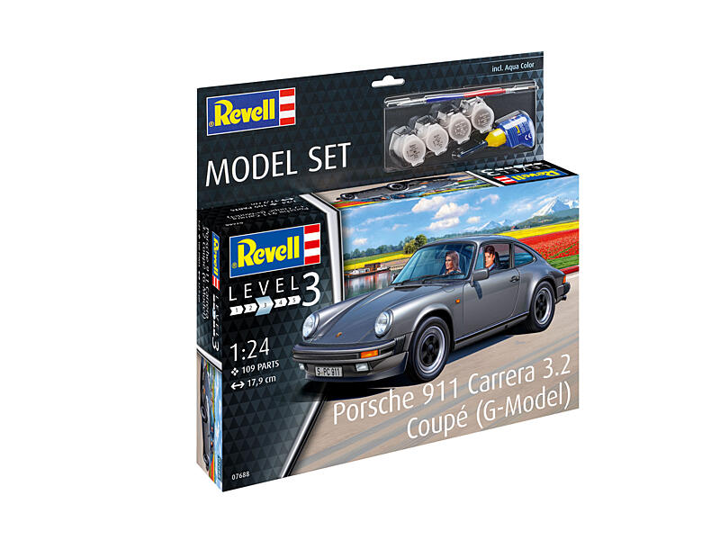 Revell - 67688 - Porsche 911 Coupé G-Model 1:24