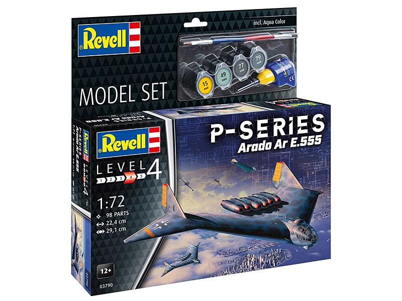 Revell - 63790 - Arado Ar E.555 - P-Series 1:72