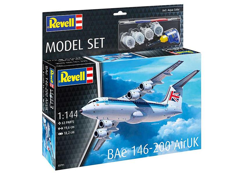Revell - 63791 - BAe 146 (RJ85) 1:144