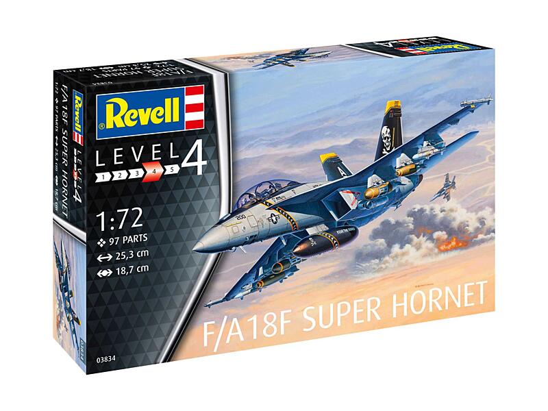 Revell - 63834 - F/A18F Super Hornet 1:72