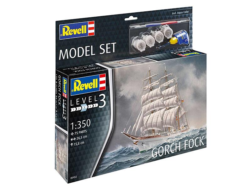 Revell - 65432 - Gorch Fock 1:350