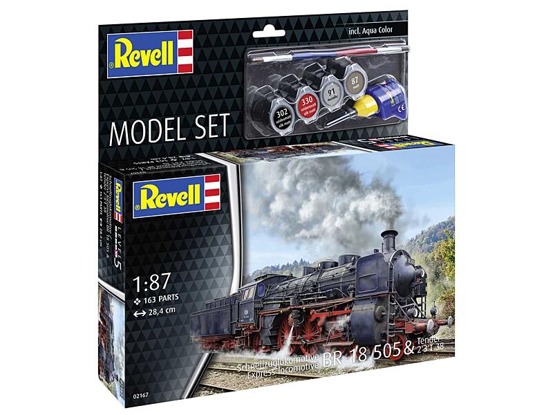 Revell - 62167 - Express Loco BR 18 505 with Tender 1:87