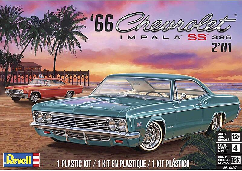 Revell - 4497 - 1966 Chevy Impala SS 1:25