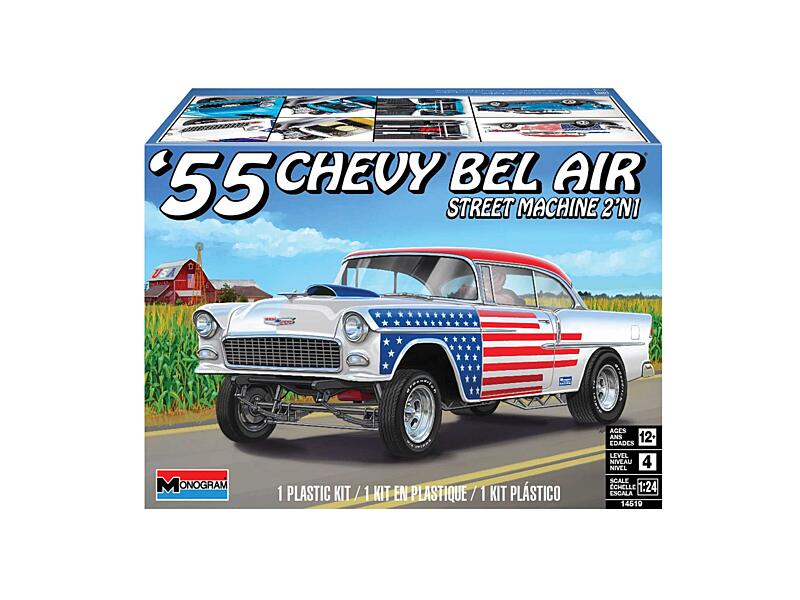 Revell - 4519 - ’55 Chevy Bel Air Street Machine 1:24