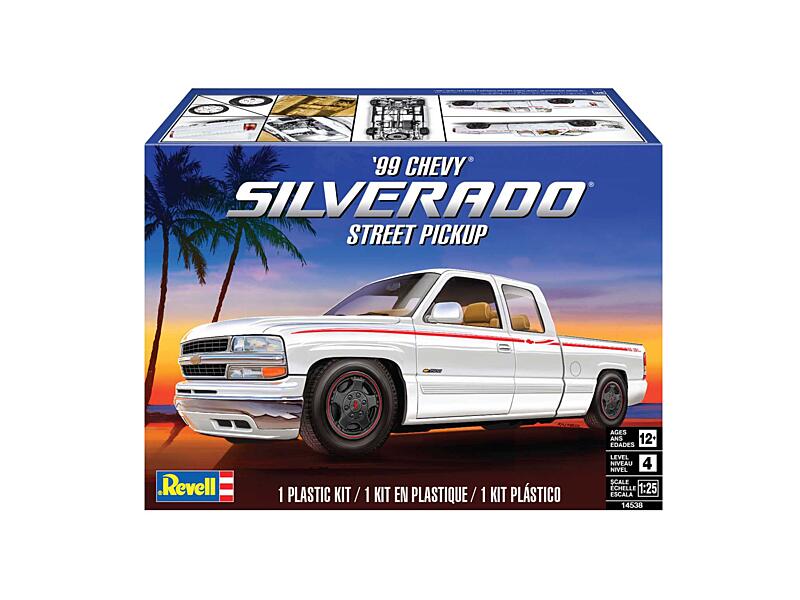 Revell - 4538 - 1999 Chevy Silverado Custom Pickup 1:25