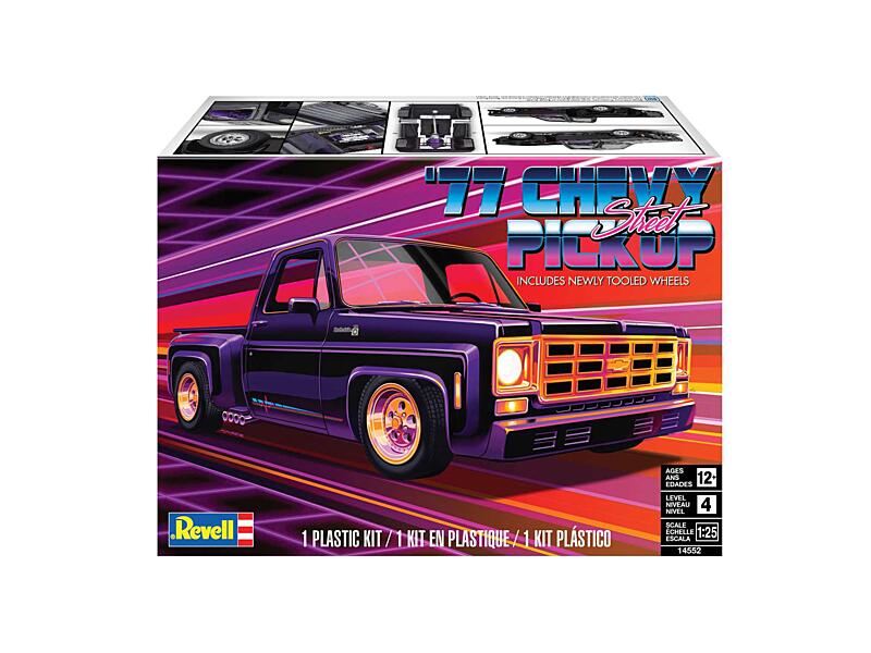 Revell - 4552 - 76 Chevy Squarebody Street Truck 1:24
