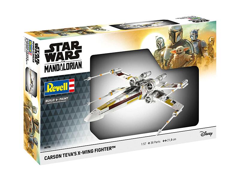 Revell - 06790 - Carson Tevas X-Wing Fighter: The Mandalorian 1:57
