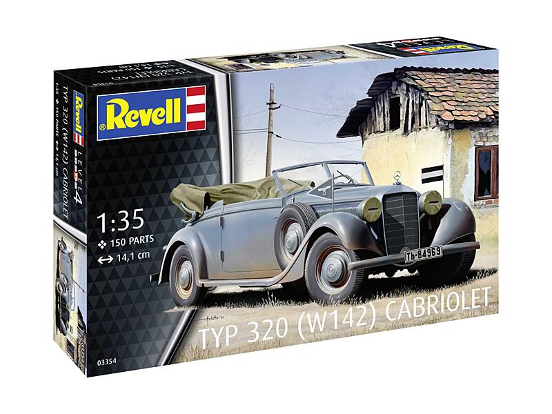 Revell - 03354 - Typ 320 (W142) Cabriolet 1:35