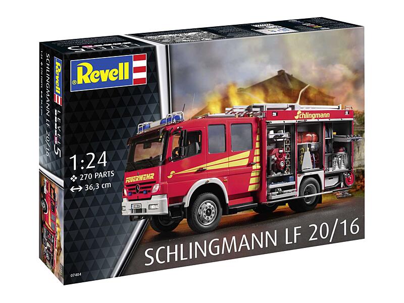 Revell - 07404 - Schlingmann LF20/16 Mercedes Benz Atego 1529 AF 1:24