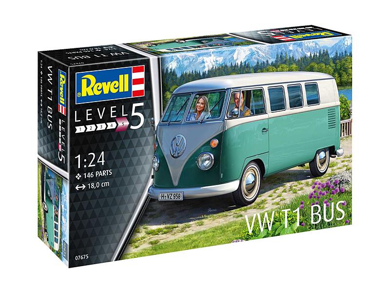 Revell - 07675 - VW T1 Bus 1:24