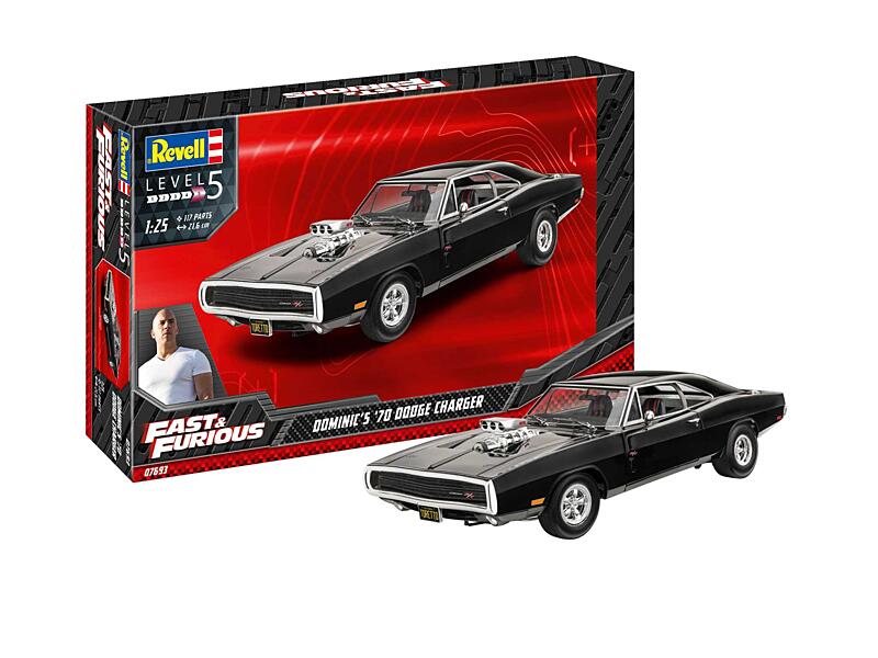 Revell - 07693 - Fast and Furious - Dominics 1970 Dodge Charger 1:25