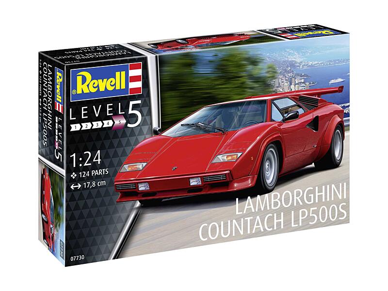 Revell - 07730 - Lamborghini Countach LP500S 1:24