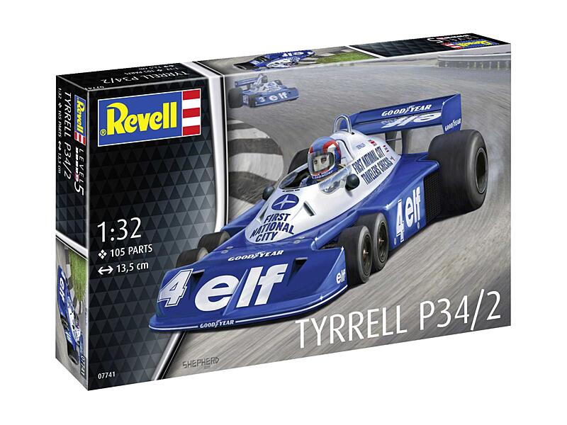 Revell - 07741 - Tyrrel P34/2 6-Wheeler 1:32