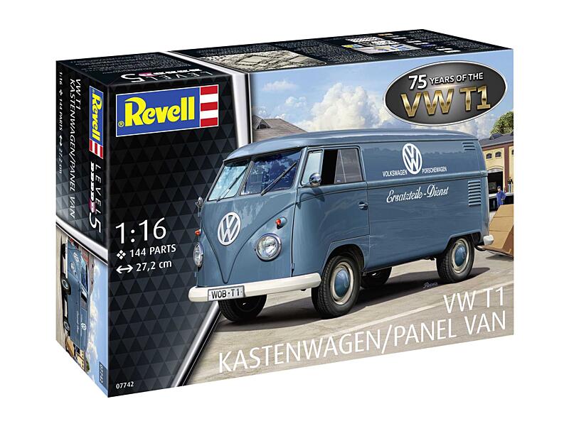 Revell - 07742 - VW T1 Panel Van - 75 Years of the VW T1 1:16