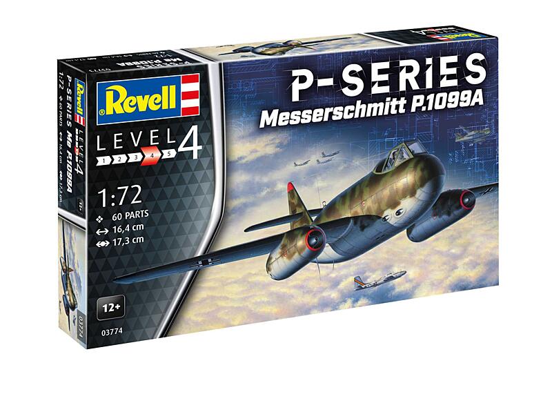 Revell - 03774 - Messerschmitt P.1099A - P-Series 1:72