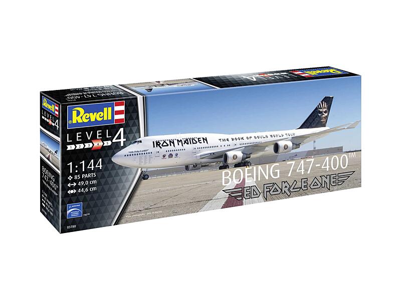 Revell - 03780 - Boeing 747-400 Ed Force One 1:144