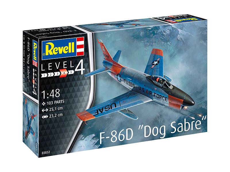 Revell - 03832 - F-86D Dog Sabre 1:48