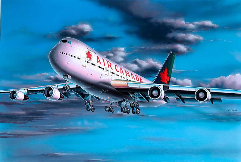 Revell - 04210 - Boeing 747-200 Air Canada 1:390