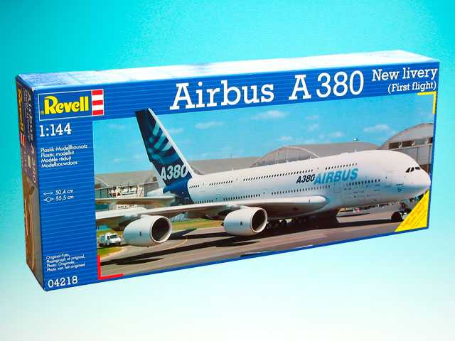Revell - 04218 - Airbus A380 New Livery 1:144