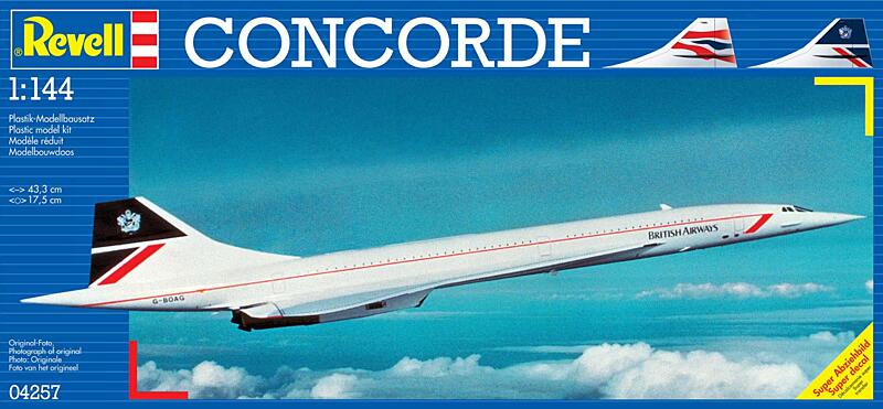 Revell - 04257 - Concorde British Airways 1:144