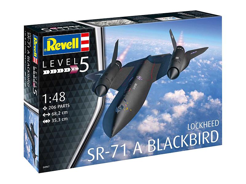 Revell - 04967 - Lockheed SR-71 A Blackbird 1:48