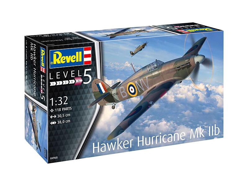 Revell - 04968 - Hawker Hurricane Mk IIb 1:32