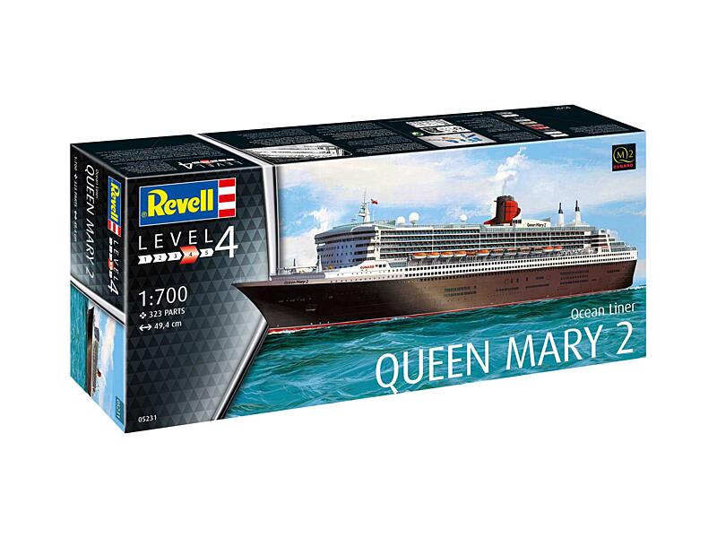 Revell - 05231 - Queen Mary 2 1:700