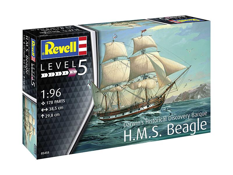 Revell - 05458 - H.M.S. Beagle 1:96