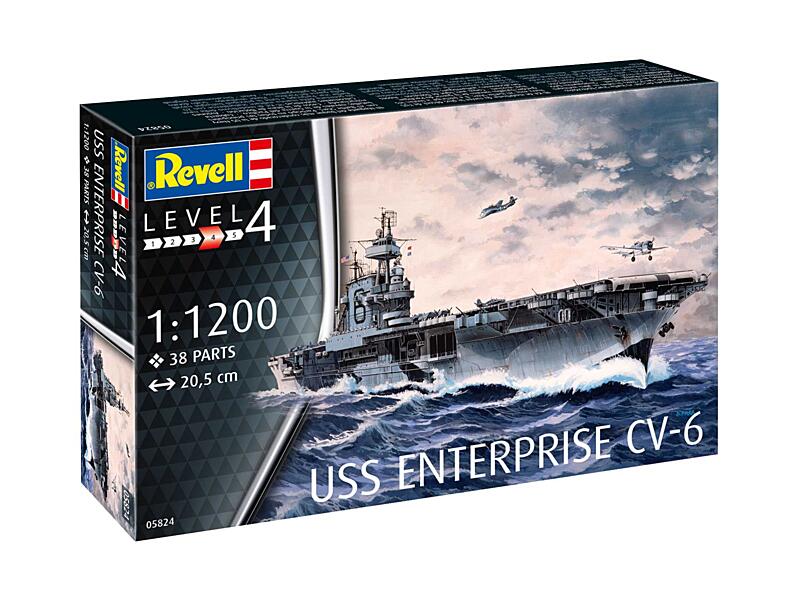 Revell - 05824 - USS Enterprise 1:1200