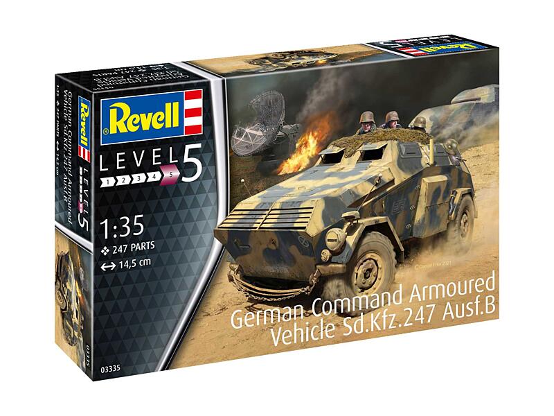 Revell - 03335 - German Command Armoured Vehicle Sd.Kfz.247 Ausf.B 1:35