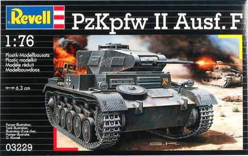 Revell - 03229 - PzKpfw II Ausf.F 1:76