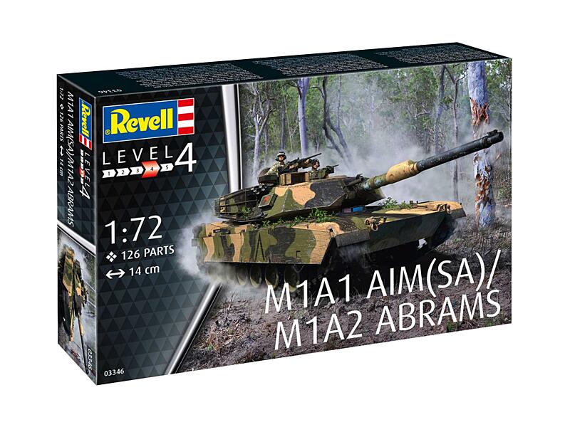 Revell - 03346 - M1A2 Abrams 1:72