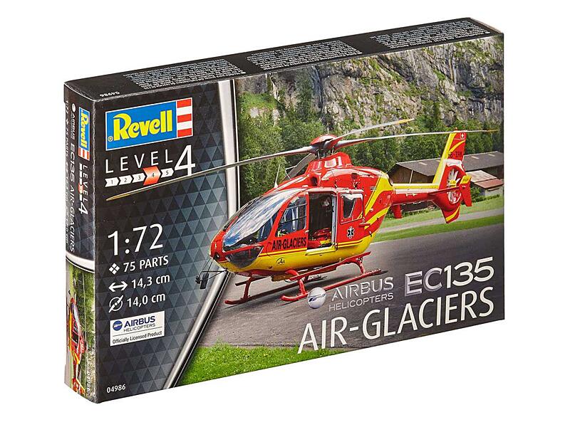 Revell - 04986 - EC 135 Air Glaciers 1:72