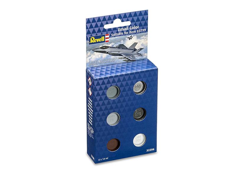 Revell - Sada barev Email Color 32206 - F35 6 x 14ml