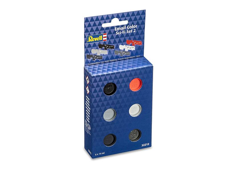 Revell - Sada barev Email Color 32212 - Sci-Fi Set 2 6 x 14ml