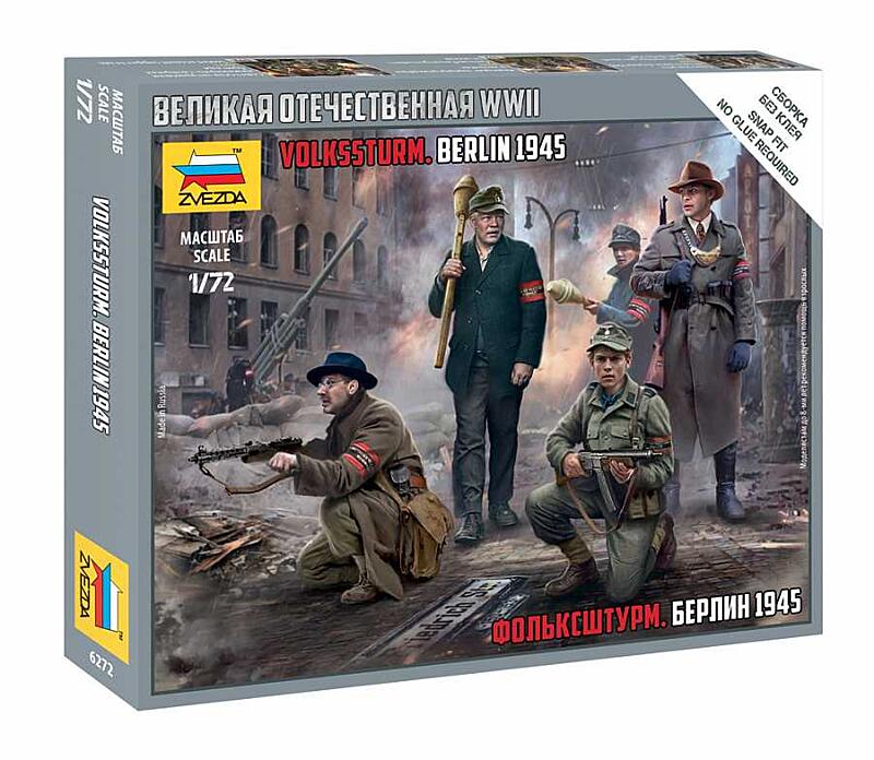 Zvezda - 6272 - German Volkssturm 1:72