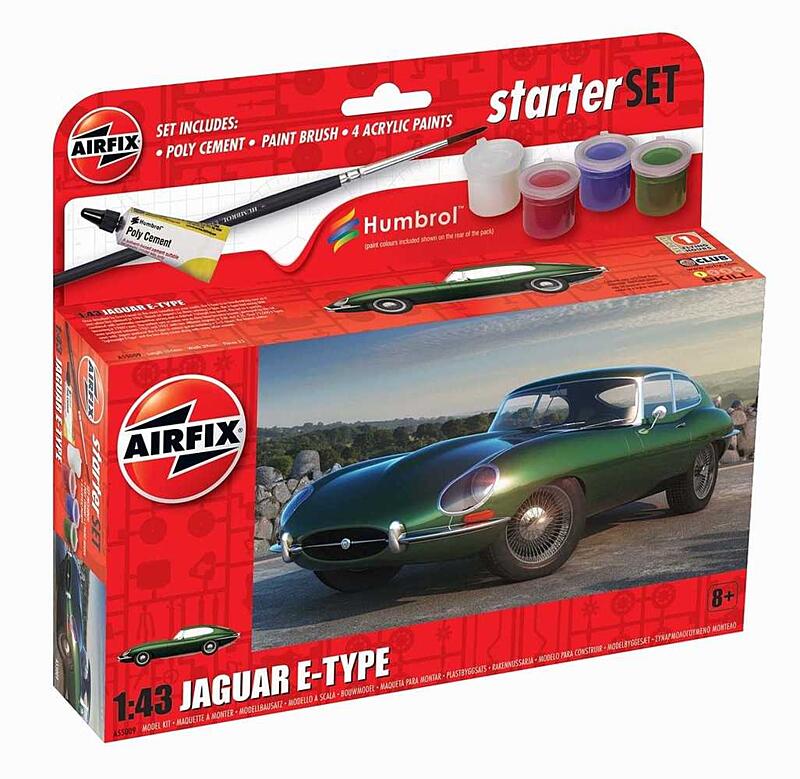 Airfix - A55009 - Jaguar E-Type 1:43