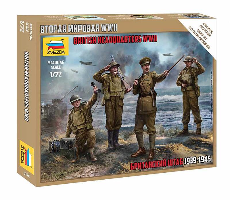Zvezda - 6174 - British Headquarter 1:72