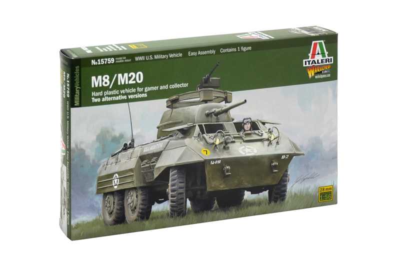 Italeri - 15759 - M8 / M20 1:56