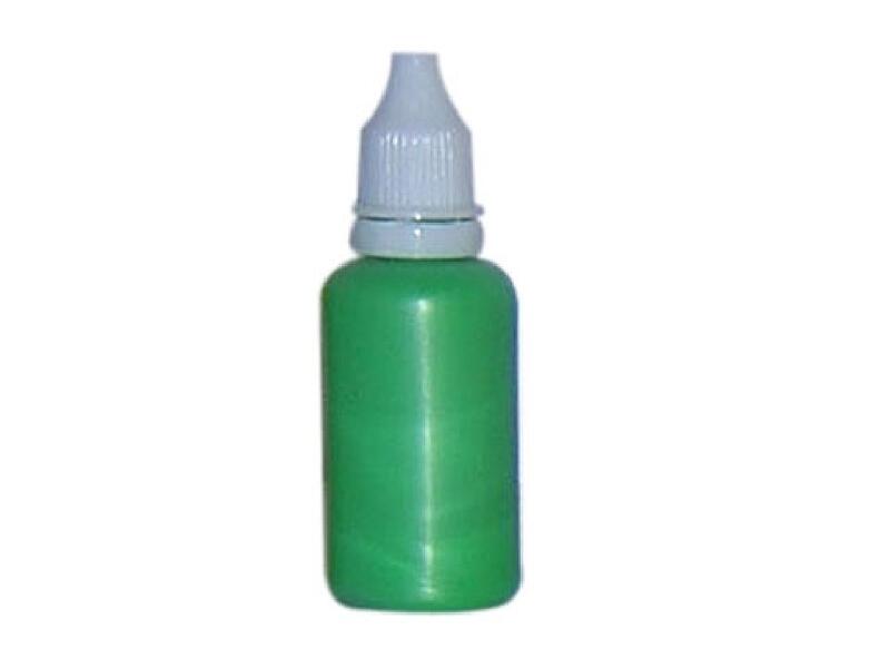 Golden Phoenix - Airbrush barva na nehty - perleťová bamboo green 30 ml