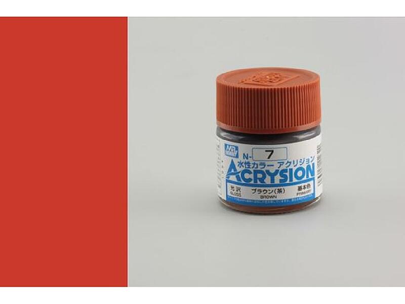 Gunze - Acrysion - N007 - Brown - Hnědá 10ml